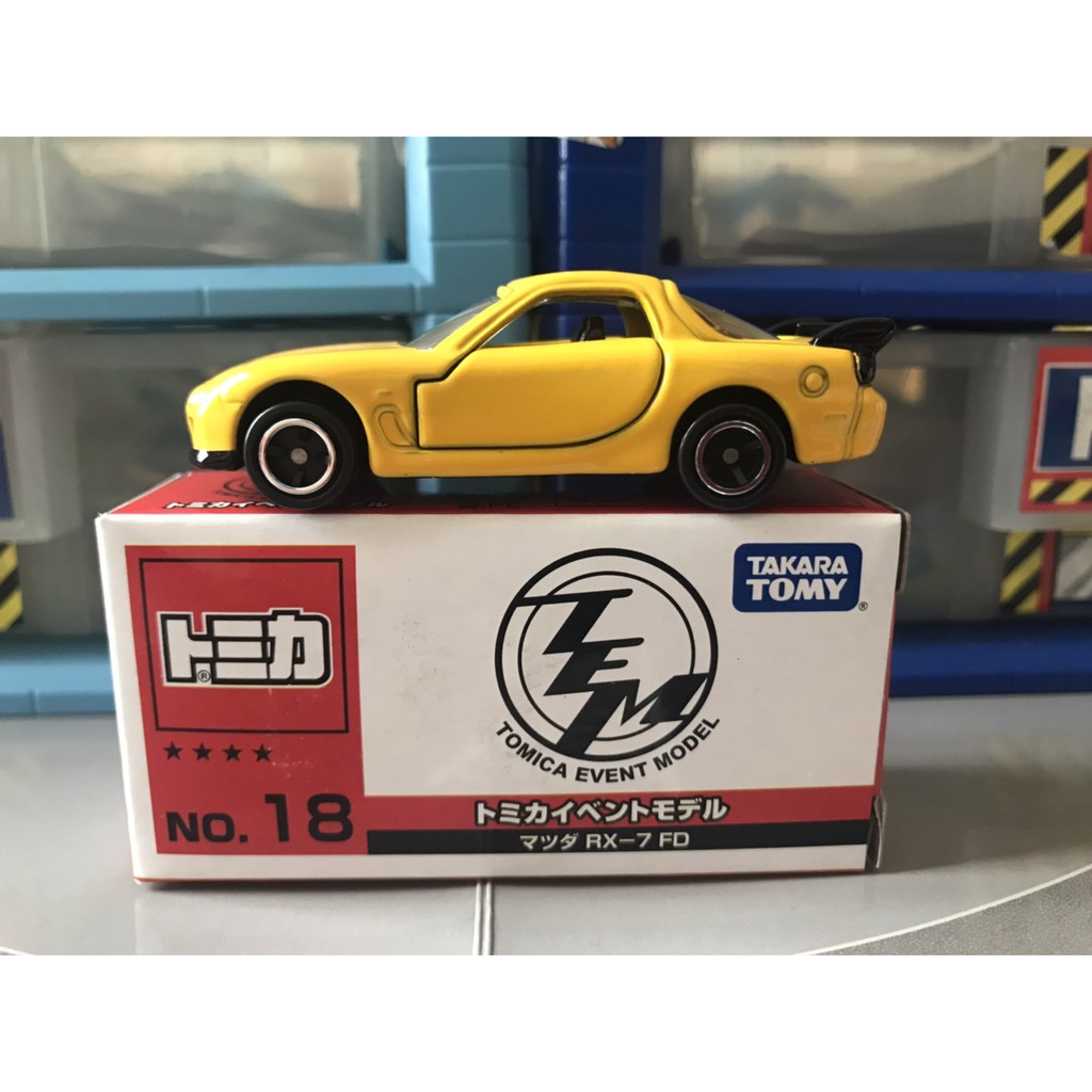 出清 多美tomicashop Tem會場限定非賣品no 18 Mazda Rx 7 白邊 蝦皮購物