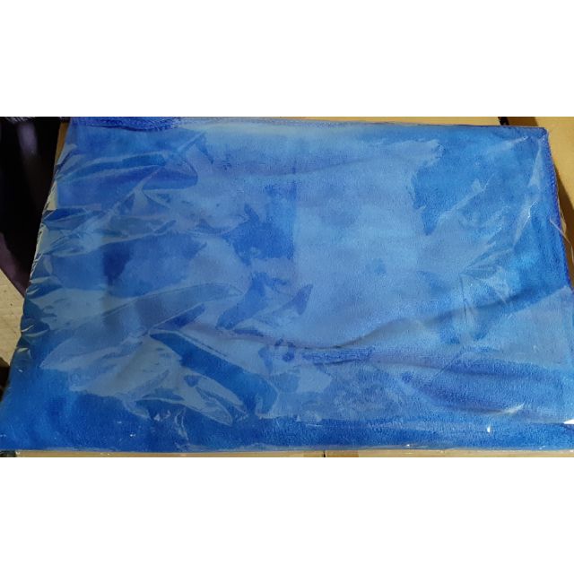 超細纖維吸水布~寶石藍~短絨毛版~超細纖維布~超吸水~吸水布~內裝擦拭~巾~擦拭布~汽車美容~60*160~洗車布~蠟布
