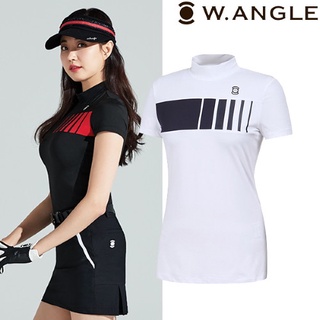 韓國W.angle Golf 女性高爾夫短袖T