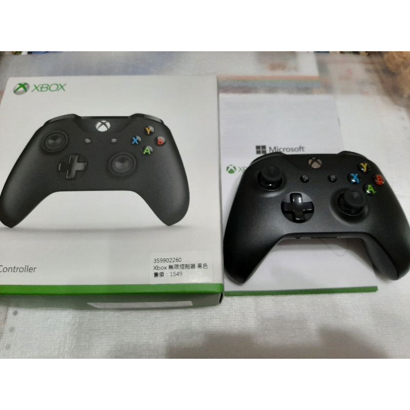 Xbox ONE 藍芽黑色無線手把 不含PC接收器