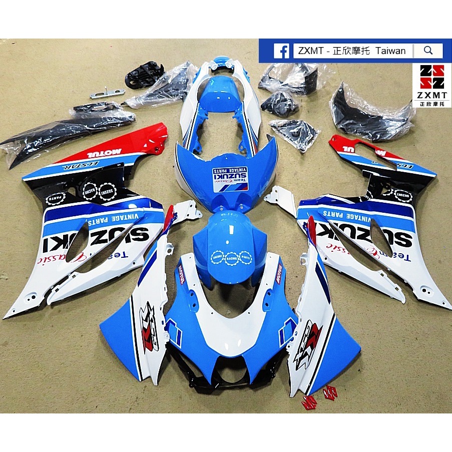 721 用 2017 SUZUKI GSX-R1000 Suzuki Team Classic 6k式樣