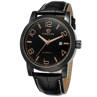 FORSINING歐美商務時尚男士 自動機械表 大表盤 日歷多功能腕錶 man's watch 男表