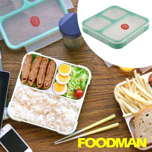 現貨💗【日本CB JAPAN】FOODMAN 巴黎系列纖細餐盒(便當盒/野餐) 800 ML