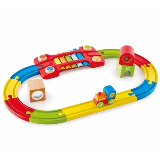 【德國Hape】火車軌道音樂組 學齡前 早教玩具 兒童安全玩具 小朋友玩具 音樂玩具