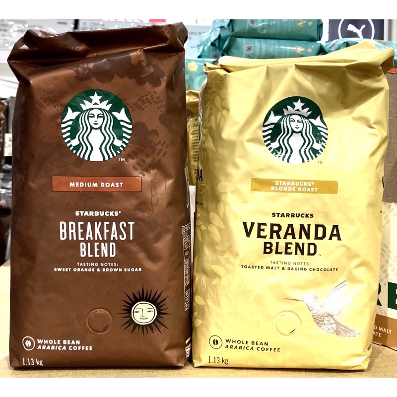 ☕️☕️好市多代購 Starbucks星巴克 春季/冬季/派克/黃金烘焙/早餐綜合咖啡豆1.13kg