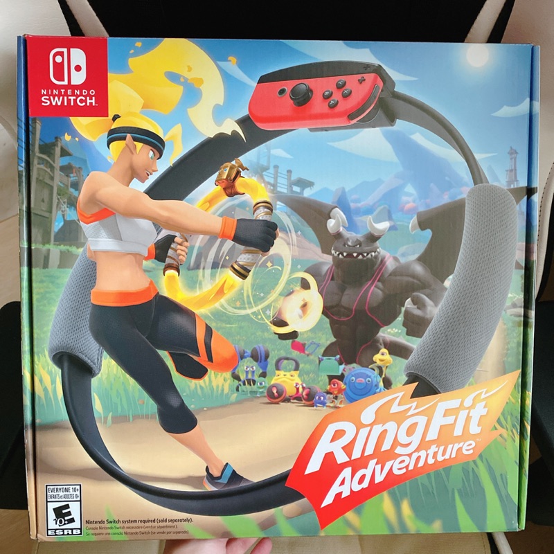 現貨| 任天堂switch 健身環大冒險/Nintendo Switch RingFit Adventure/男友生日禮