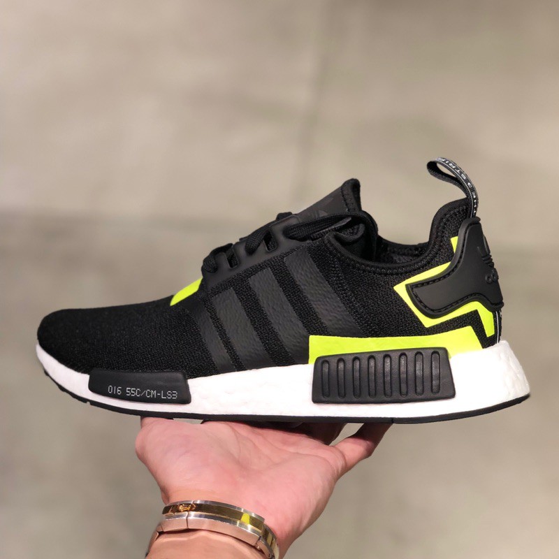 全新潮流】愛迪達adidas NMD R1 Black Volt BD7751 黑綠螢光綠慢跑鞋男款| 蝦皮購物