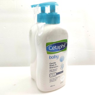 CETAPHIL BABY 舒特膚寶寶溫和洗髮沐浴精 400ml*2入 C108722