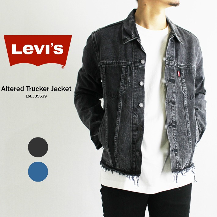 levi's altered trucker
