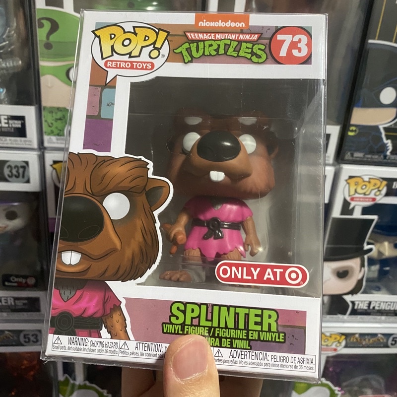 [李大] 正版現貨 Funko POP 忍者龜 史林特 史林特師父 Target限定 Splinter #73