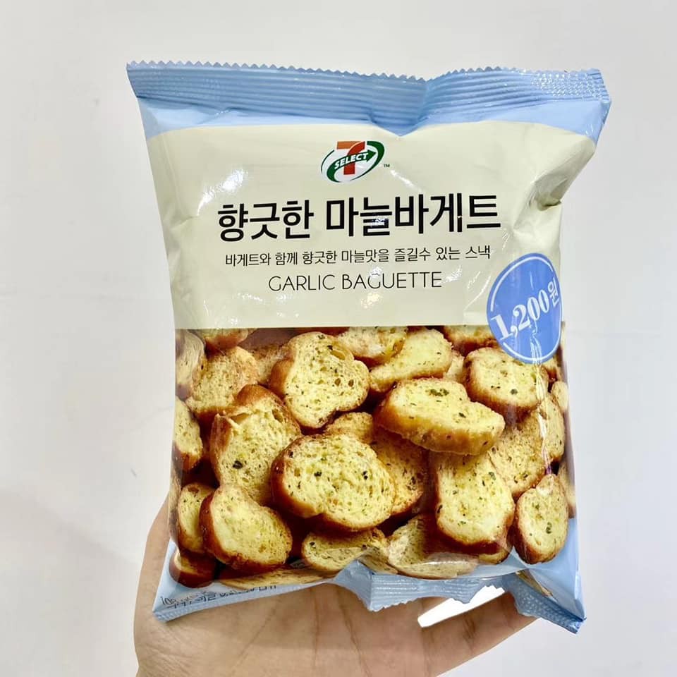現貨 韓國7-11限定 奶油蒜香吐司脆餅108g