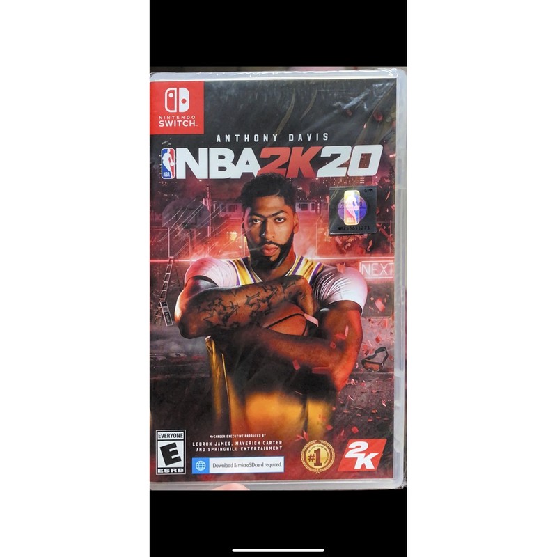 Switch NS NBA 2K20 遊戲片 全新未拆