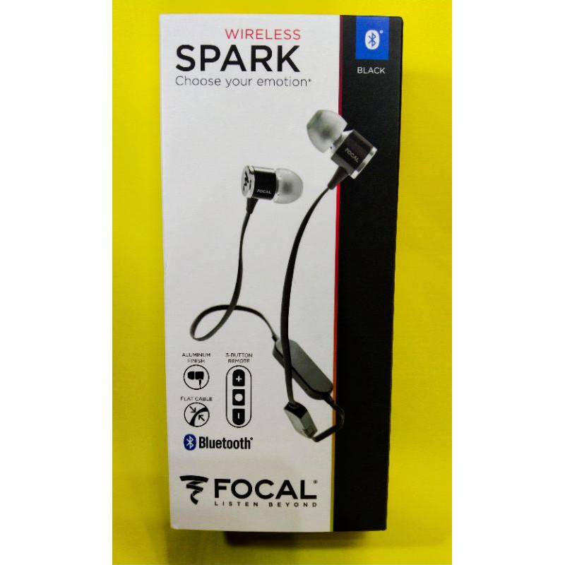 二手藍芽耳機/FOCAL  Spark  Wireless/贈品全新未拆