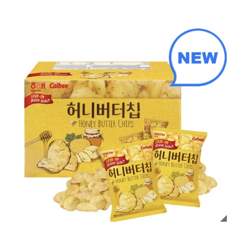 《現貨不用等》Calbee韓國蜂蜜奶油洋芋片120公克裝