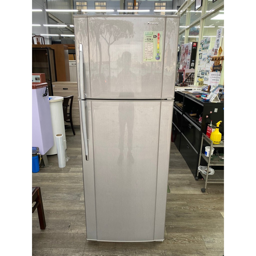 吉田二手傢俱❤Panasonic國際牌393L雙門冰箱 家用冰箱 家庭冰箱 辦公室冰箱