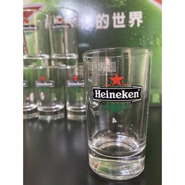 海尼根  Heineken 厚底 浮雕 啤酒杯 海產杯 玻璃杯 酒杯 造型杯 哈樂杯 生啤酒 透明杯 水杯 酒杯 茶杯