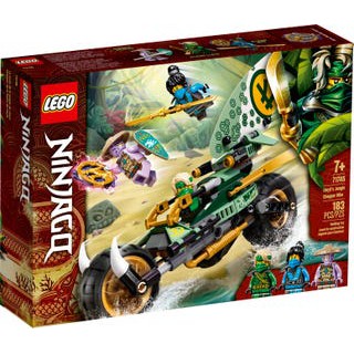 【臺中翔智積木】LEGO 樂高 NINJAGO 忍者系列 71745 勞埃德的叢林摩托車