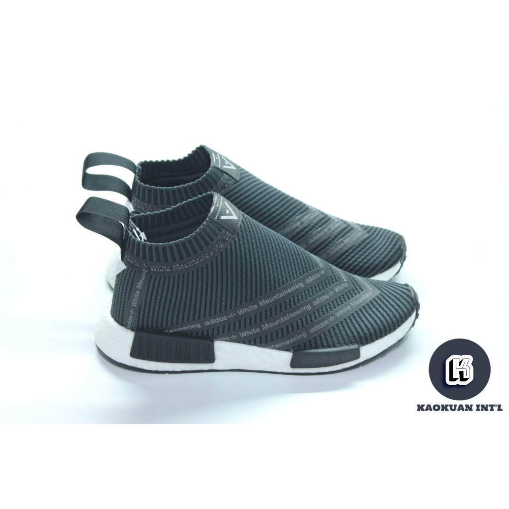 Adidas NMD CitySock White Mountaineering 聯名款 黑 S80529【高冠國際】