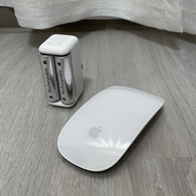 🔥Apple Magic Mouse 1 原廠巧控滑鼠一代+電池+充電器 A1296 A1360 MC500LL/A