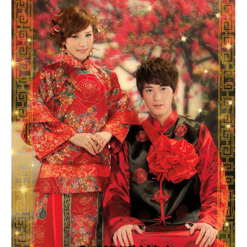 166號小阿姨 新娘新郎結婚紅色繡球中式婚紗剪綵綵球開幕剪彩可訂做現貨 預購 蝦皮購物