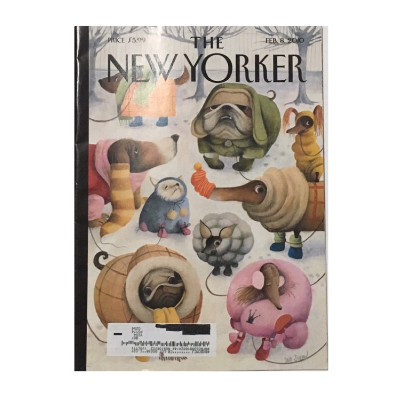 The New Yorker 紐約客雜誌 (大安捷運及永和可面交）