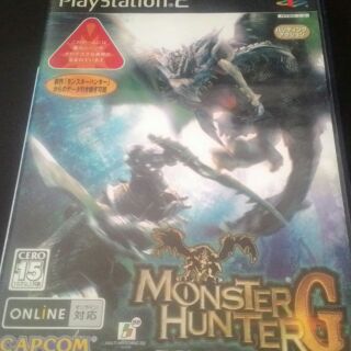 Ps2遊戲光碟 monster hunter g 魔物獵人 g