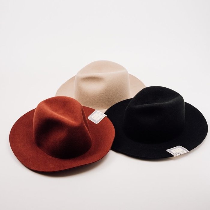 日本製帽名家【The H.W.Dog】升級版本 可折疊好收納 日產羊毛旅行者紳士帽