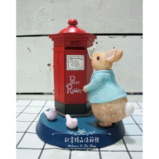 ~＊歐室精品傢飾館＊~Peter Rabbit 比得兔 彼得兔 英倫風 英式郵筒 撲滿 存錢筒 信箱 ~ 新款上市~