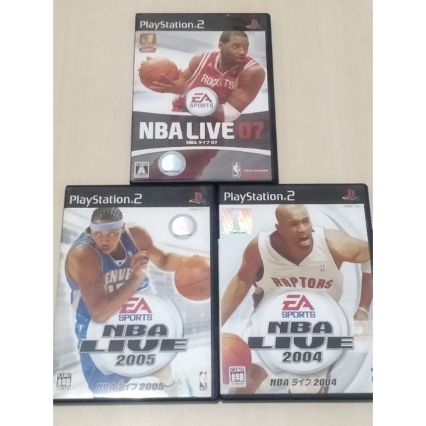 ps2 NBA 07 2003 2004 2005 日版