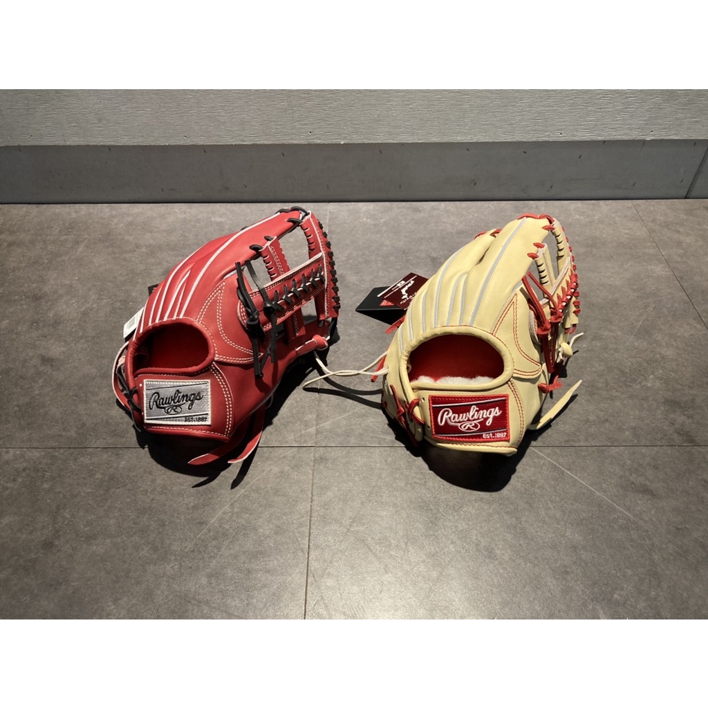 【熱火體育】Rawlings HOH Japan 棒壘球手套 硬式 十字 駝紅 酒紅 黑 11.62 GH1FHJR64