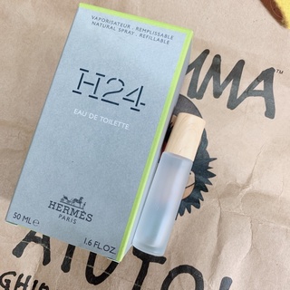 Hermes 愛馬仕 H24 男性淡香水 玻璃滾珠瓶(售出）