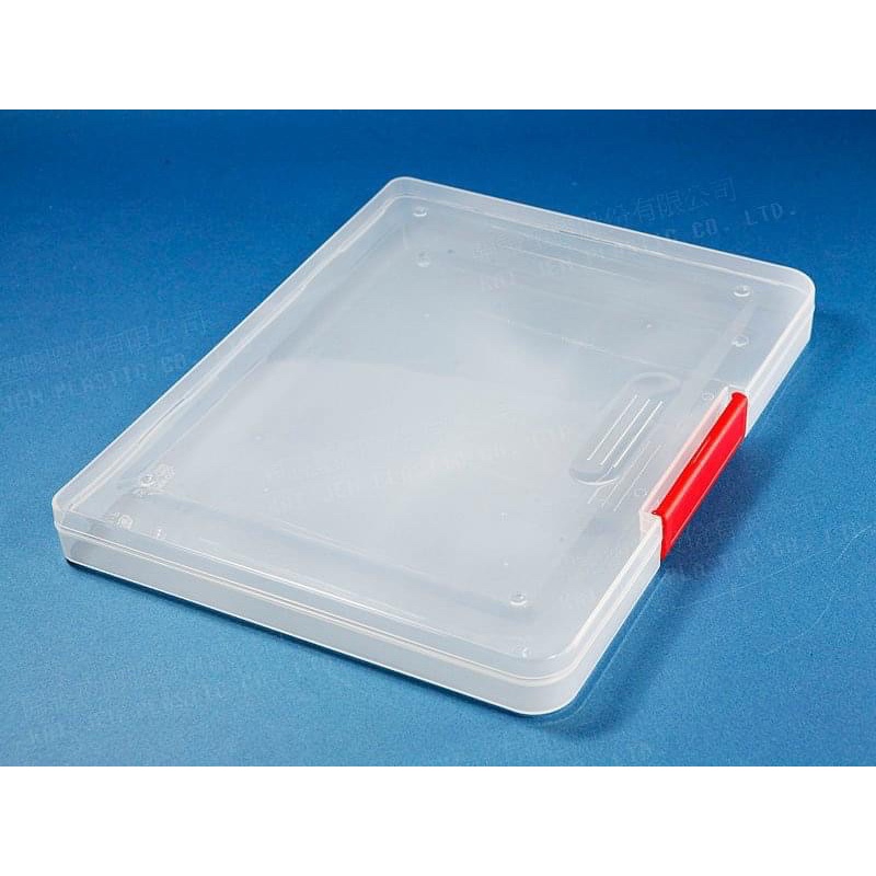 【Wen 文具】KA457文書盒(大A4) 超取限6個 可放小V烤盤 顏色隨機出貨