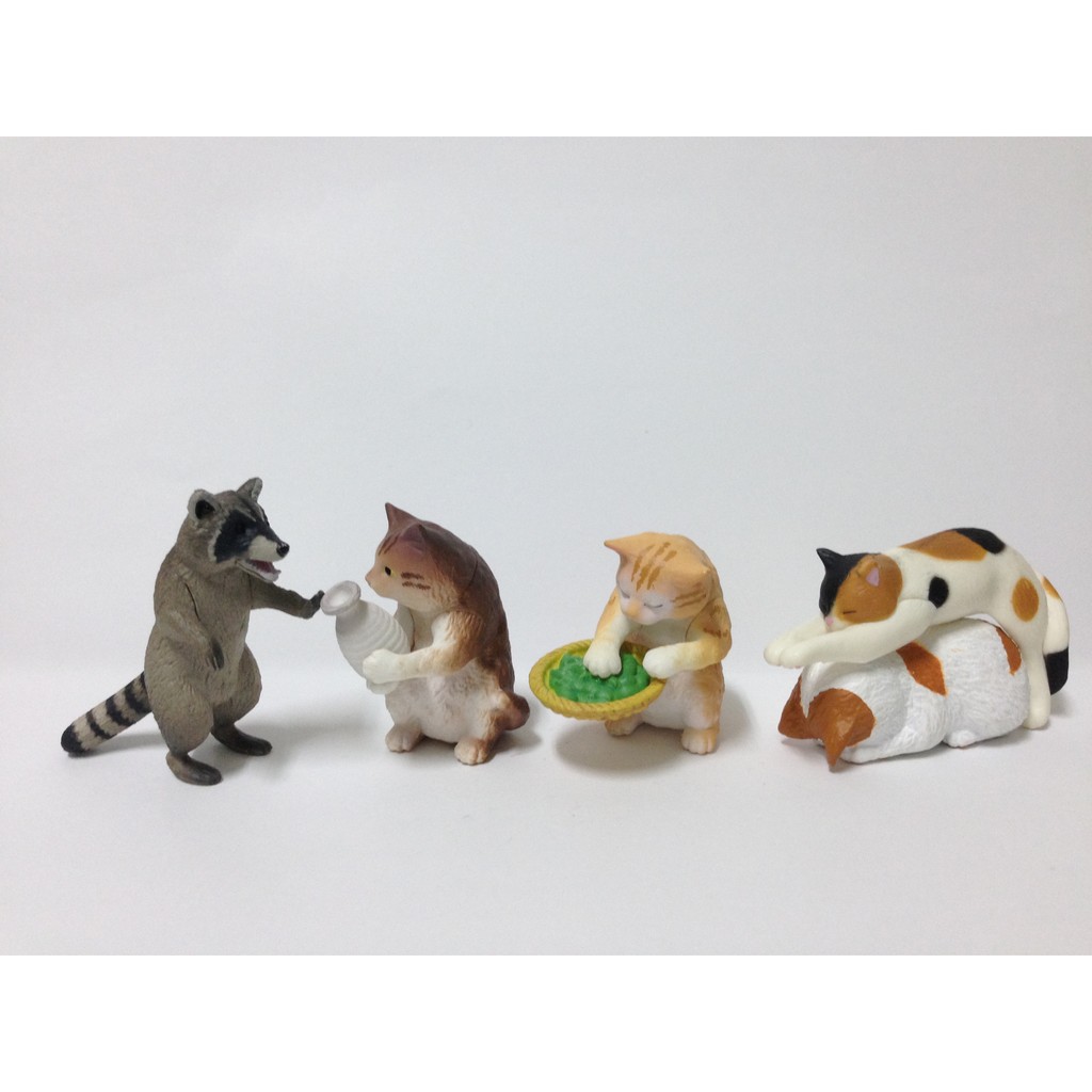 動物/浣熊/貓咪/喝酒貓/療癒貓/公仔/扭蛋