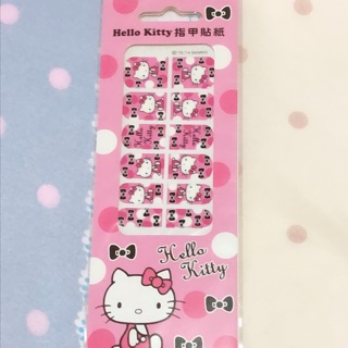 Hello kitty超可愛指甲貼