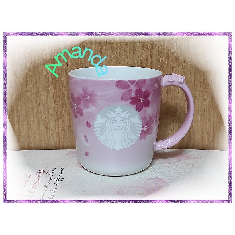 星巴克 Starbucks 2021 全新 櫻花季 粉櫻夢境馬克杯(14oz)