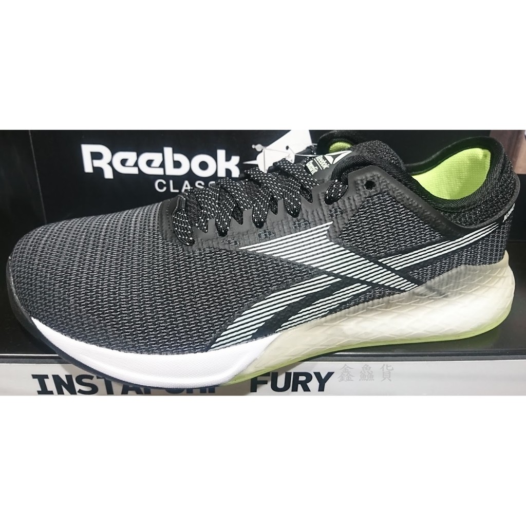 2019 十月 REEBOK NANO 9 運動鞋 訓練鞋 重訓鞋 黑白綠 FU7518 男鞋