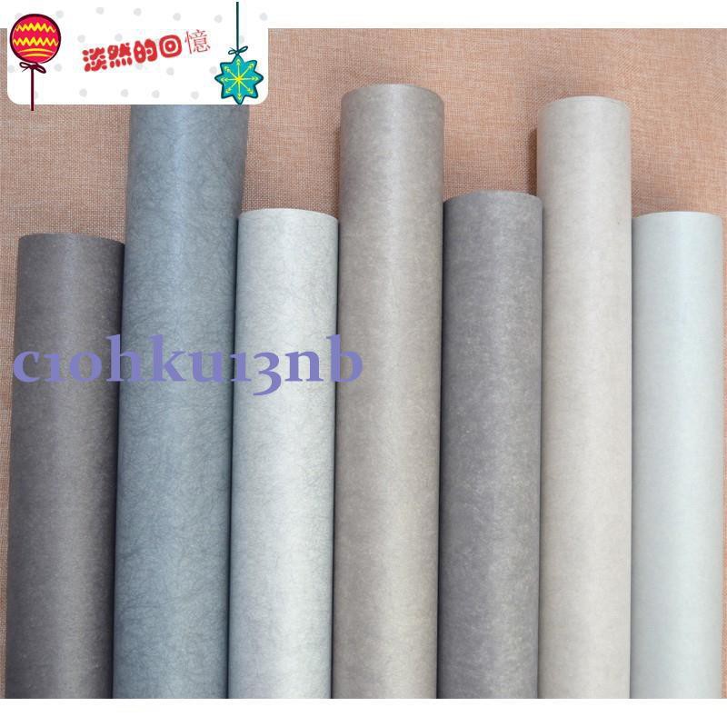 藍灰色素色蠶絲牆紙深灰純色無紡布壁紙臥室客廳北歐簡約淺灰色 Woo先生自營店 蝦皮購物