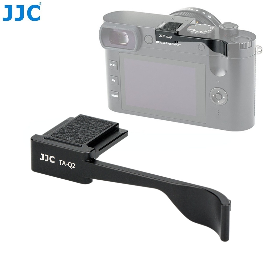JJC TA-Q2 二合一熱靴指柄 徠卡相機 Leica Q2 專用鋁合金製防滑拇指握把