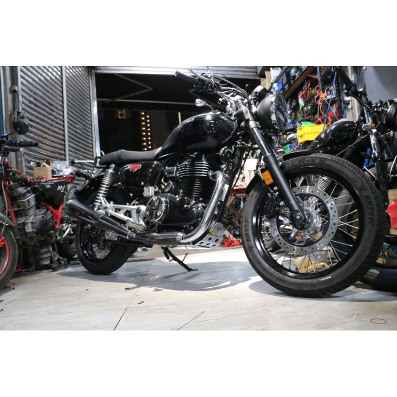 正規品】 Honda CB350 33mm フロントフォーク スタビライザーブレス