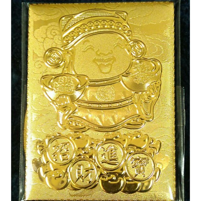 【果果&嘟嘟】💖金箔招財開運Q版財神造型錢母福袋💖