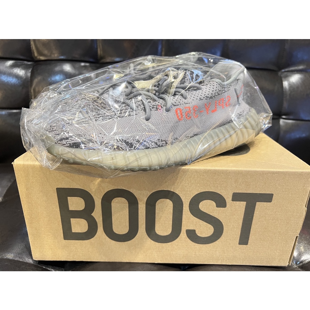 九成新adidas Yeezy Boost 350 男鞋9.5號「正品」