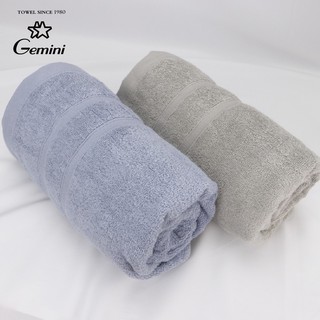 【雙星毛巾Gemini】MIT臺灣製簡約雙層緞檔系列｜飯店毛巾｜吸水透氣｜純棉材質｜五星級品質｜浴巾 方巾