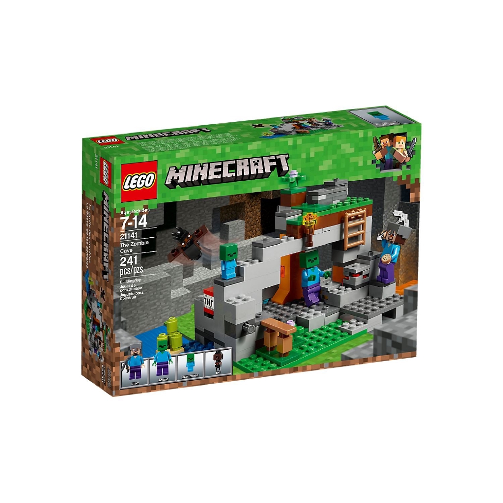 LEGO 樂高 21141 MINECRAFT 當個創世神 The Zombie Cave 僵屍洞窟