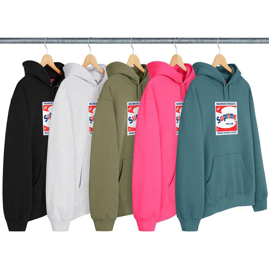 supreme shine hooded sweatshirt