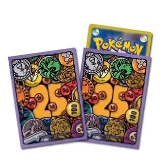 【和左345】寶可夢25週年 紀念卡套 寶可夢集換式卡牌遊戲 PTCG 卡牌套 寶可夢卡牌套