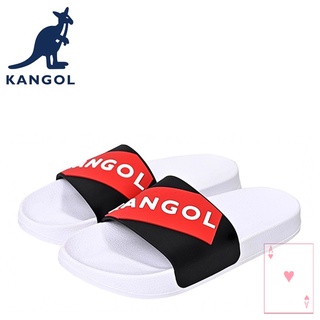 【紅心包包館】KANGOL 英國袋鼠 經典拖鞋 6025220124 紅色 拖鞋 男女款