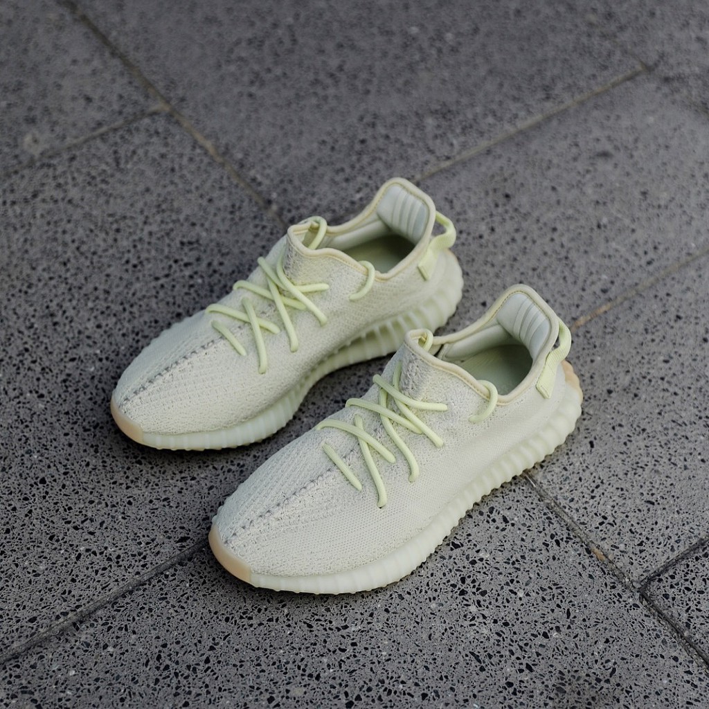 CTT $pace🔹Adidas yeezy boost 350V2 Butter 奶油白螢光 男女鞋🔹