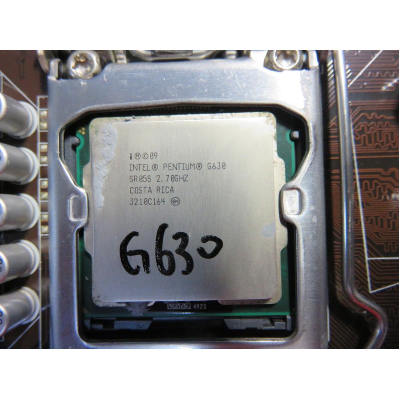 智星電腦 1155CPU-Intel® Pentium® G630 (3M Cache, 2.70 GHz) 直購價90