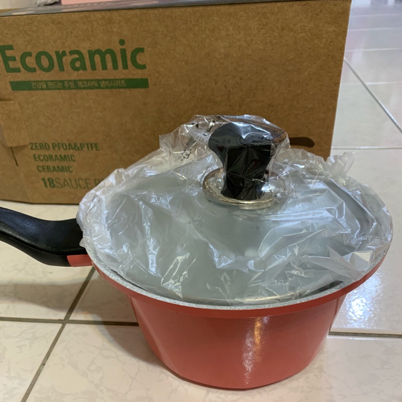 Ecoramic 玫瑰粉煮鍋 湯鍋