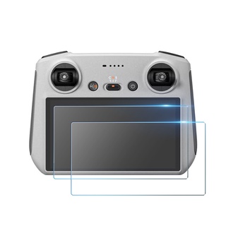 大疆 DJI Mini 4 Pro/AIR 3/DJI RC 2帶屏遙控器專用高清鋼化膜保護膜 防爆膜保護膜 兩片
